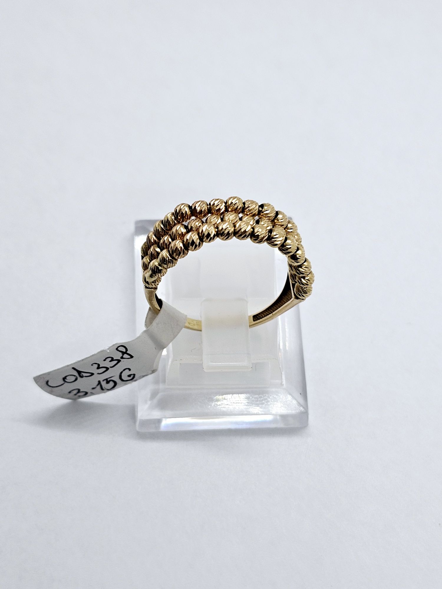 Vand inel dama din aur 14 k 3.15 g cod 338