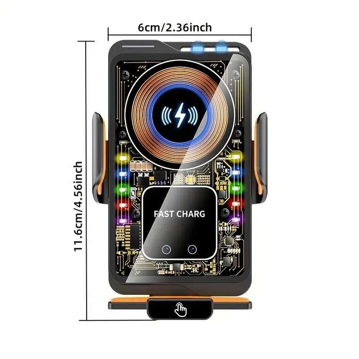 Incărcător Wireless fast charge SenzorTouch 15-66W acumulator propriu.