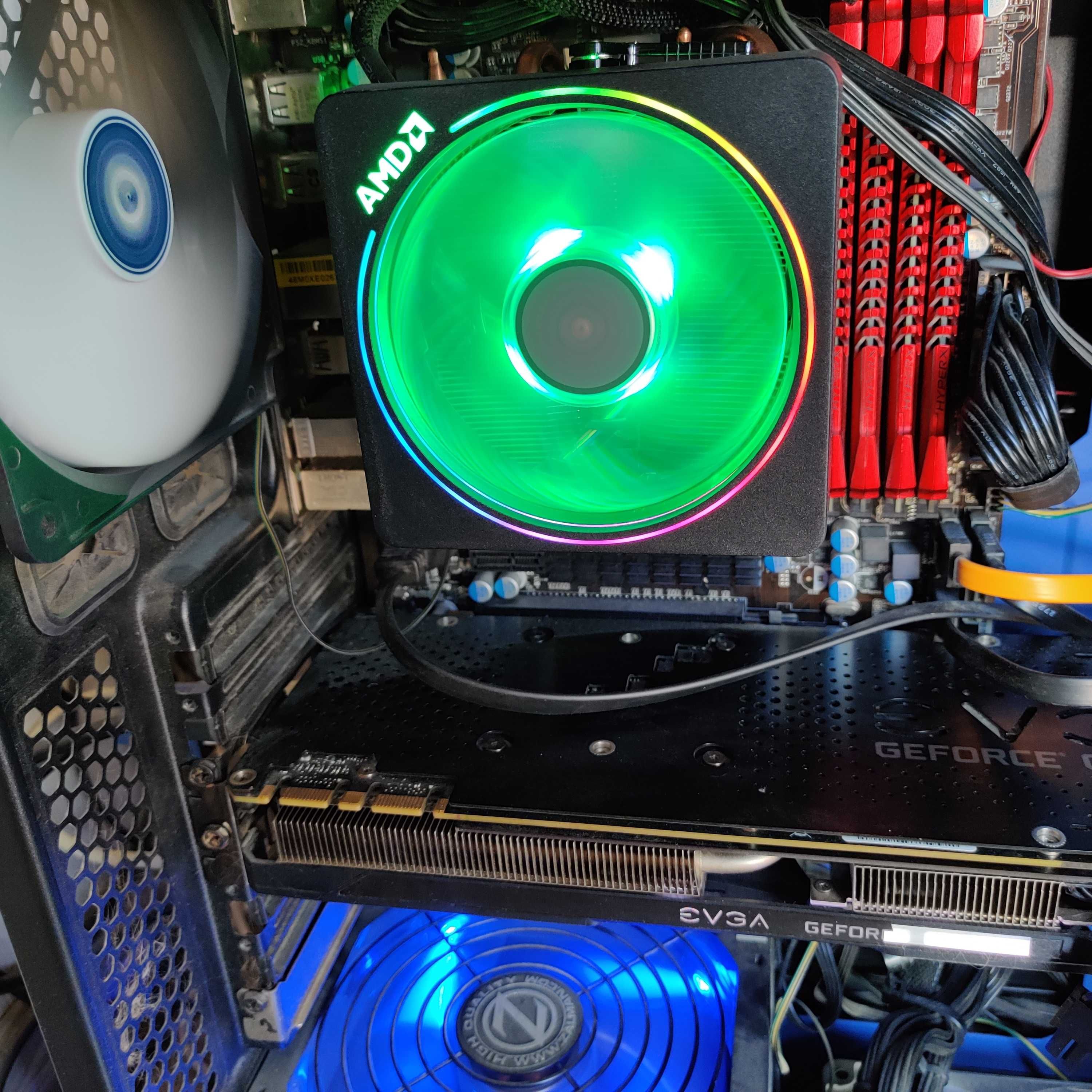 Дъно+процесор AMD Fx8350+16Gb рам+видеокарта GTX 980+охладител