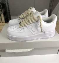 Rope Laces Nike AF 1 White Style Air Force1 White AirForce Rope Laces