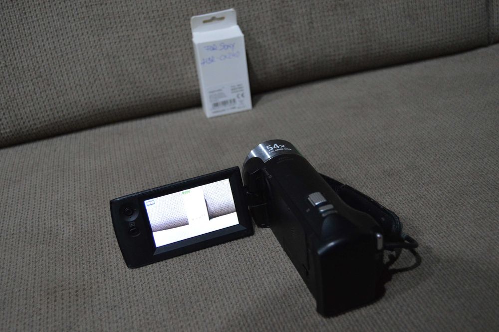 Camera video Sony Handycam HDR-CX240E 54x zoom