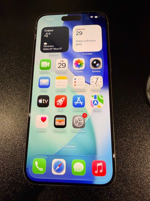 iPhone 15 Pro Max White Titanium (Бял), като чисто нов