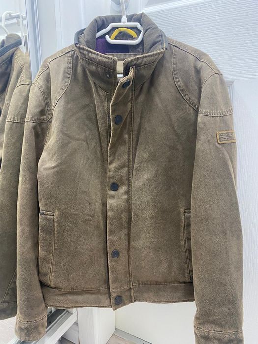 Geacă de piele Camel ,originala , M