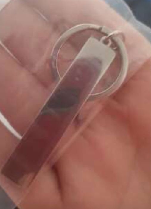 Breloc personalizat cu nr de inmatriculare auto