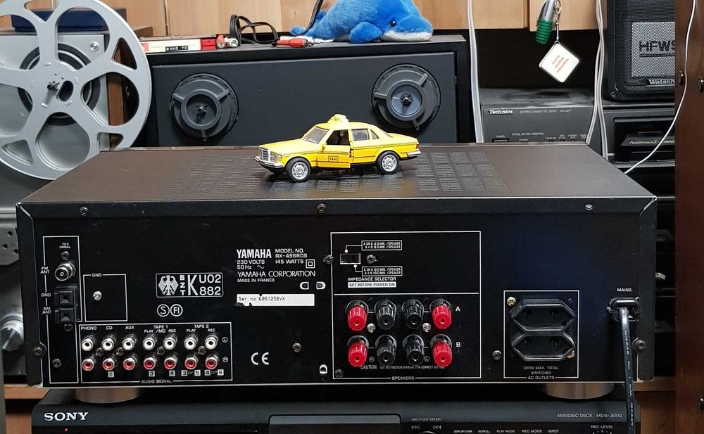 Amplificator Audio Statie Stereo Vintage YAMAHA RX496RDS BLACK