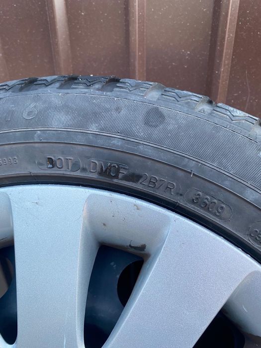 4 Roti/Jante Otel-Originale Bmw pe 16 cu Capace