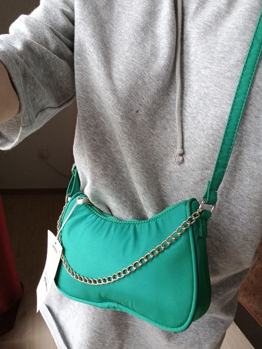 Geantă crossbody verde Colin's