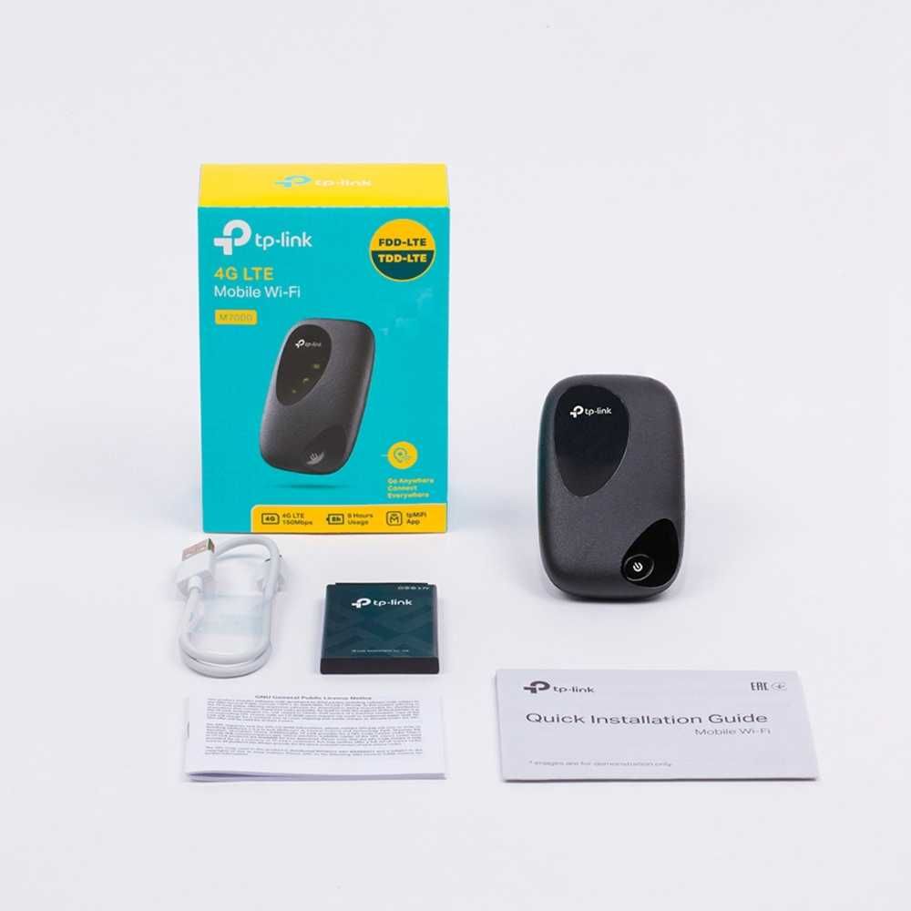 Wi-Fi Роутер TP-Link M7000 4G LTE — Мобильный с SIM-картой | Гарантия