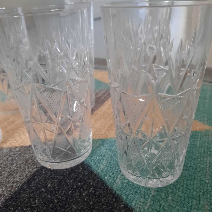 Стаканы хрусталь, в отличном состоянии, 6 шт.