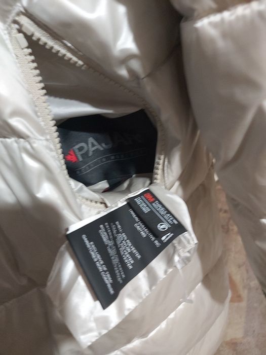 Зимно дълго яке с пух