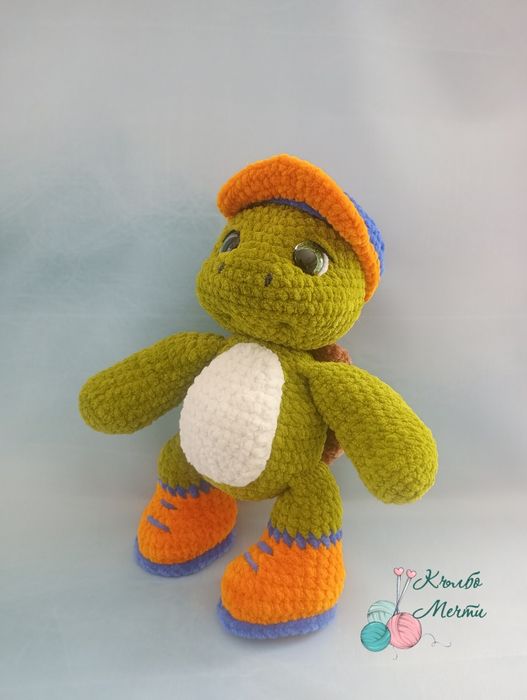 Костенурката Франклин - ръчно плетена