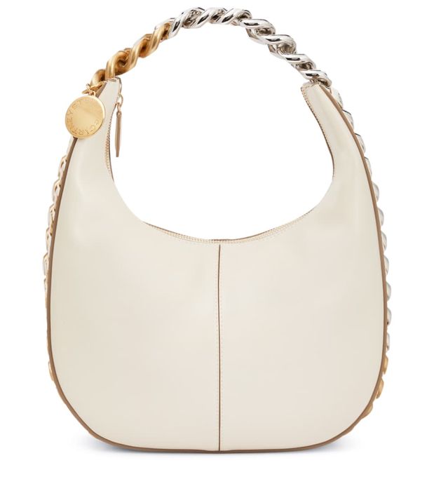 Оригинална чанта Stella McCartney Frayme Faux Shoulder Bag