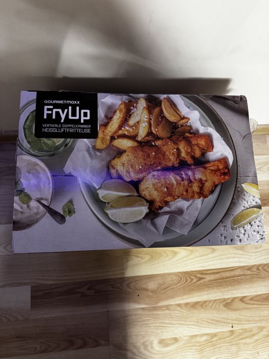 Friteuza Cu Aer Cald Verticala Cu Camera Dubla Gourmetmaxx Fryup