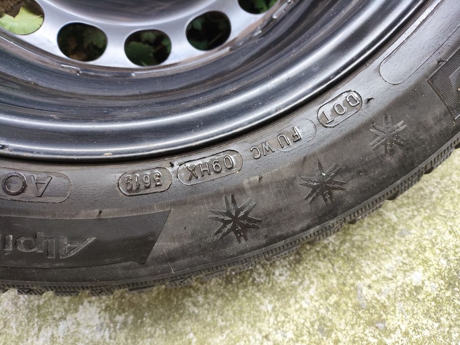 Желязна джанта 16 с гума Michelin