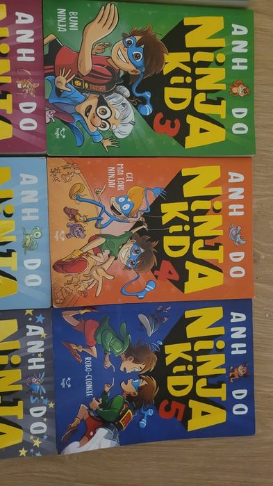 Colectie 10 carti Ninja Kid
