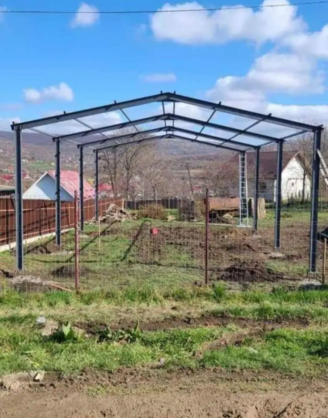 Facem hale metalice după cerințele clientului ne deplasăm în toată țar