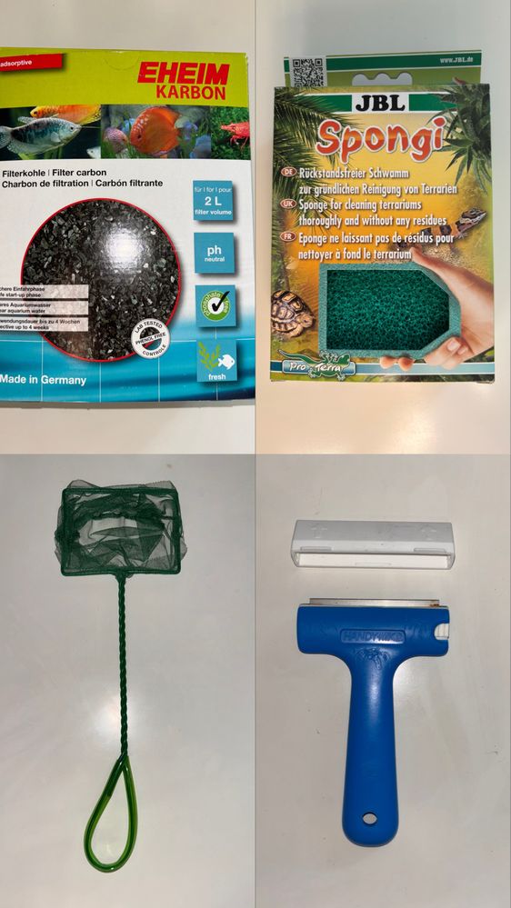 Set acvariu Fluval Edge 2.0, 46L, cu filtru intern + accesorii