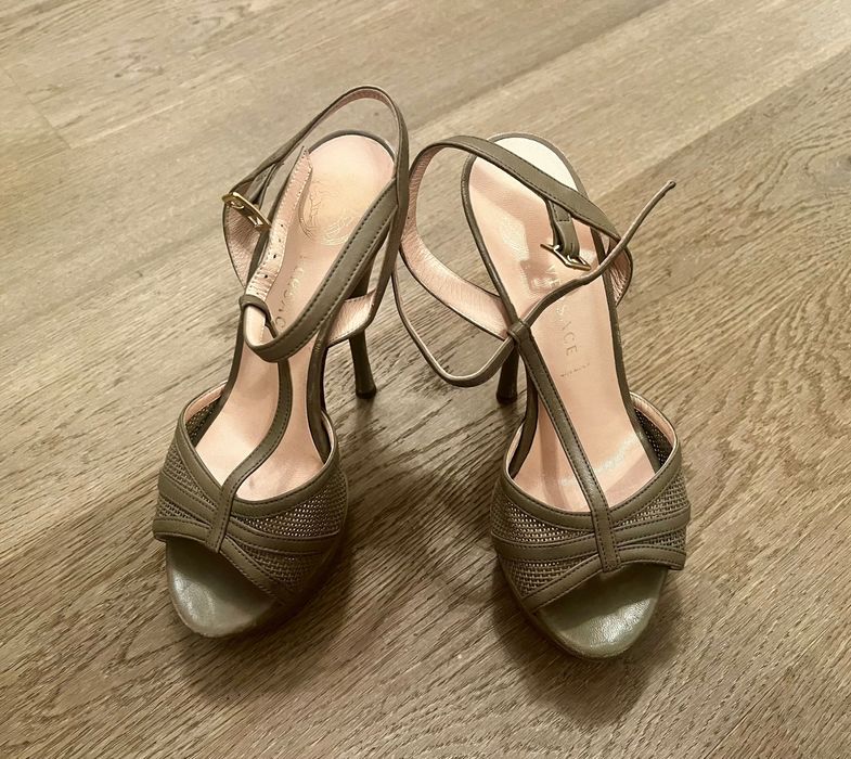 Sandale de piele Versace 36