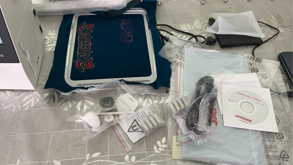 Вышивальная машинка Janome memory craft500e