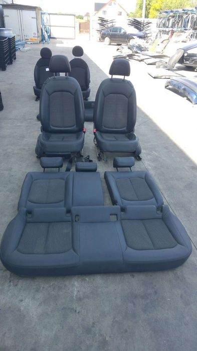 Set scaune bancheta interior mixt piele textil audi a3 8v 2 usi