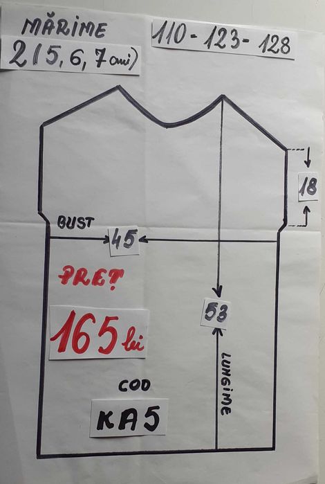 Costum Ardei kapia rosu pentru copii