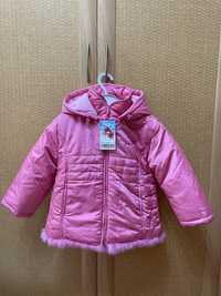 Детская зимняя  куртка на девочку, 2-3 годика