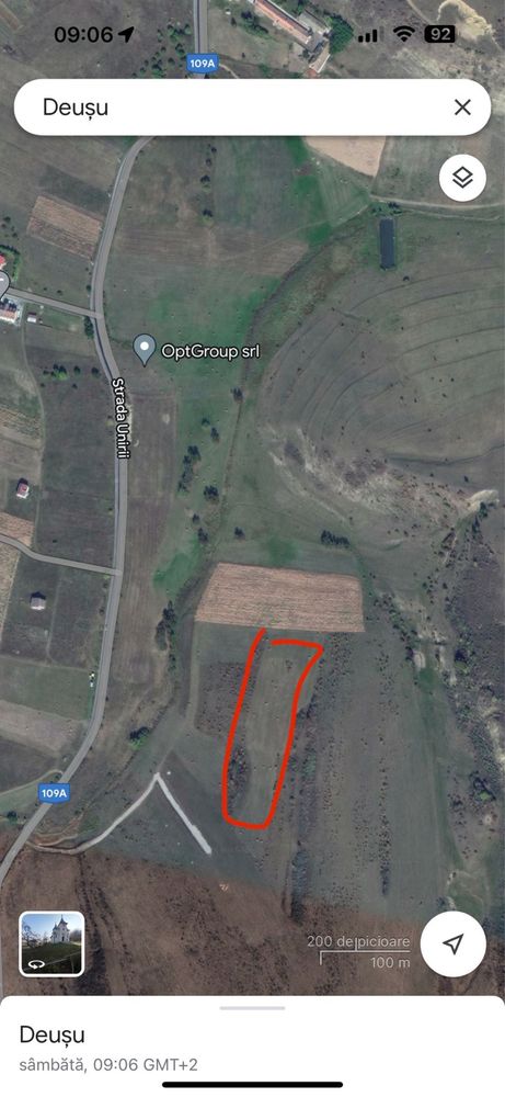 Teren intravilan in zona lacului Chinteni