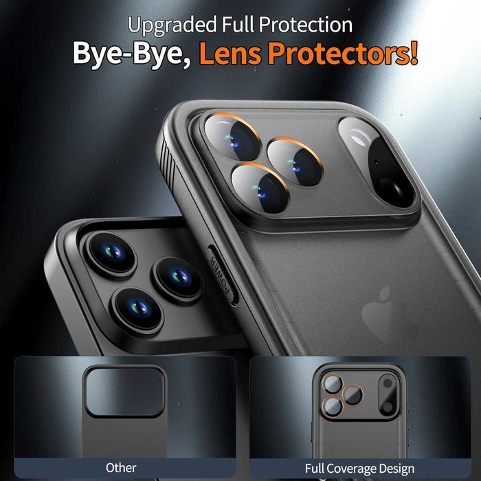 Cozycase ТОП военен защитен водоустойчив калъф IP68 за iPhone 17 Pro