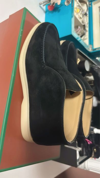 Леферы loro piana высокие 37 о осень