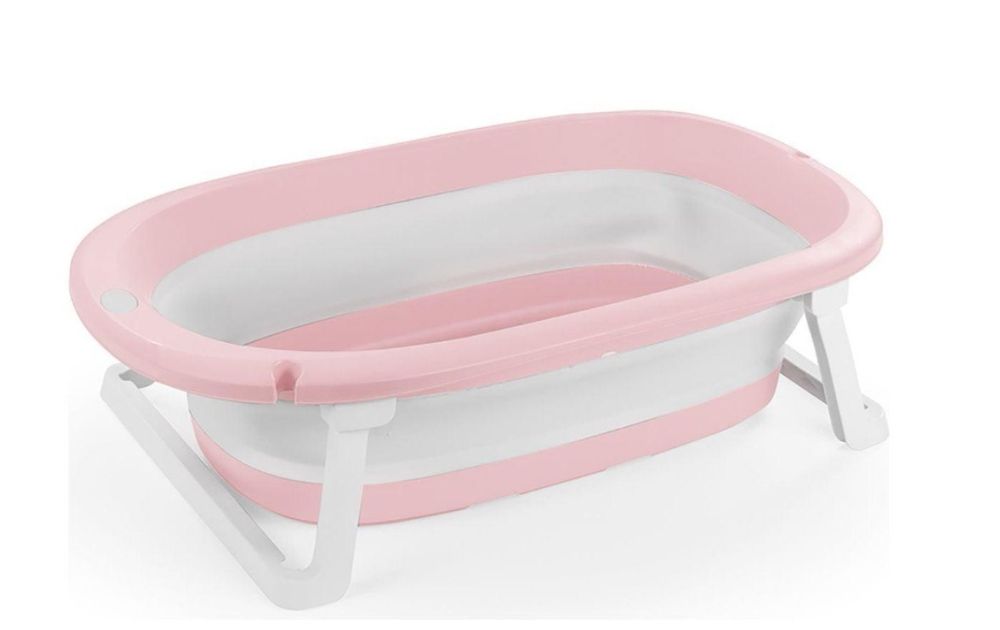 Нова сгъваема детска вана Dolu - розова