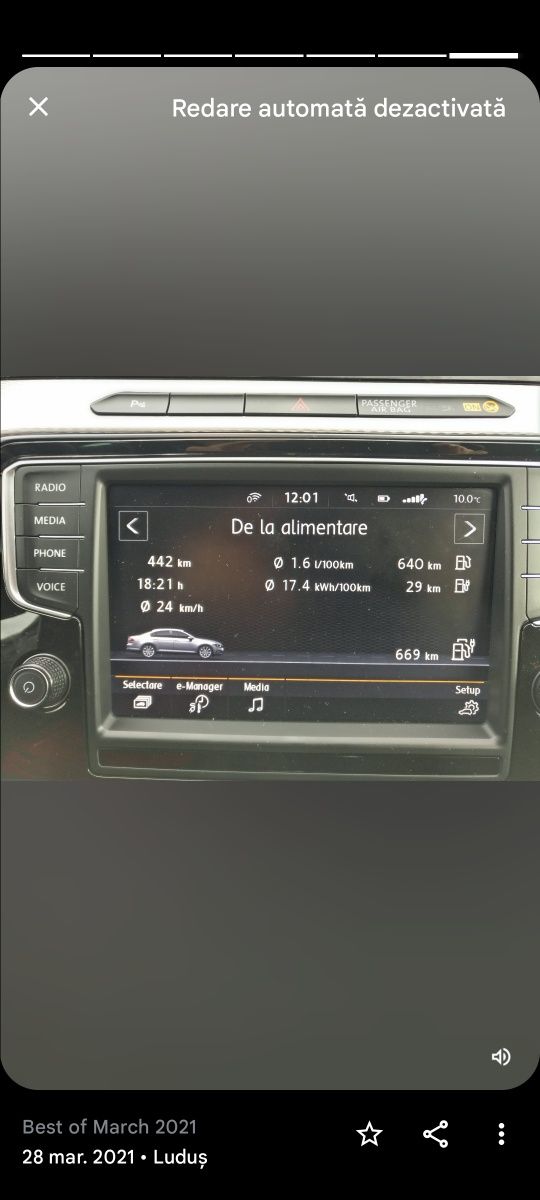 Wv passat hibrid plag-in