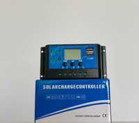 Controler regulator panou fotovoltaic, CU AFISAJ LCD, 12/24 V,30 A