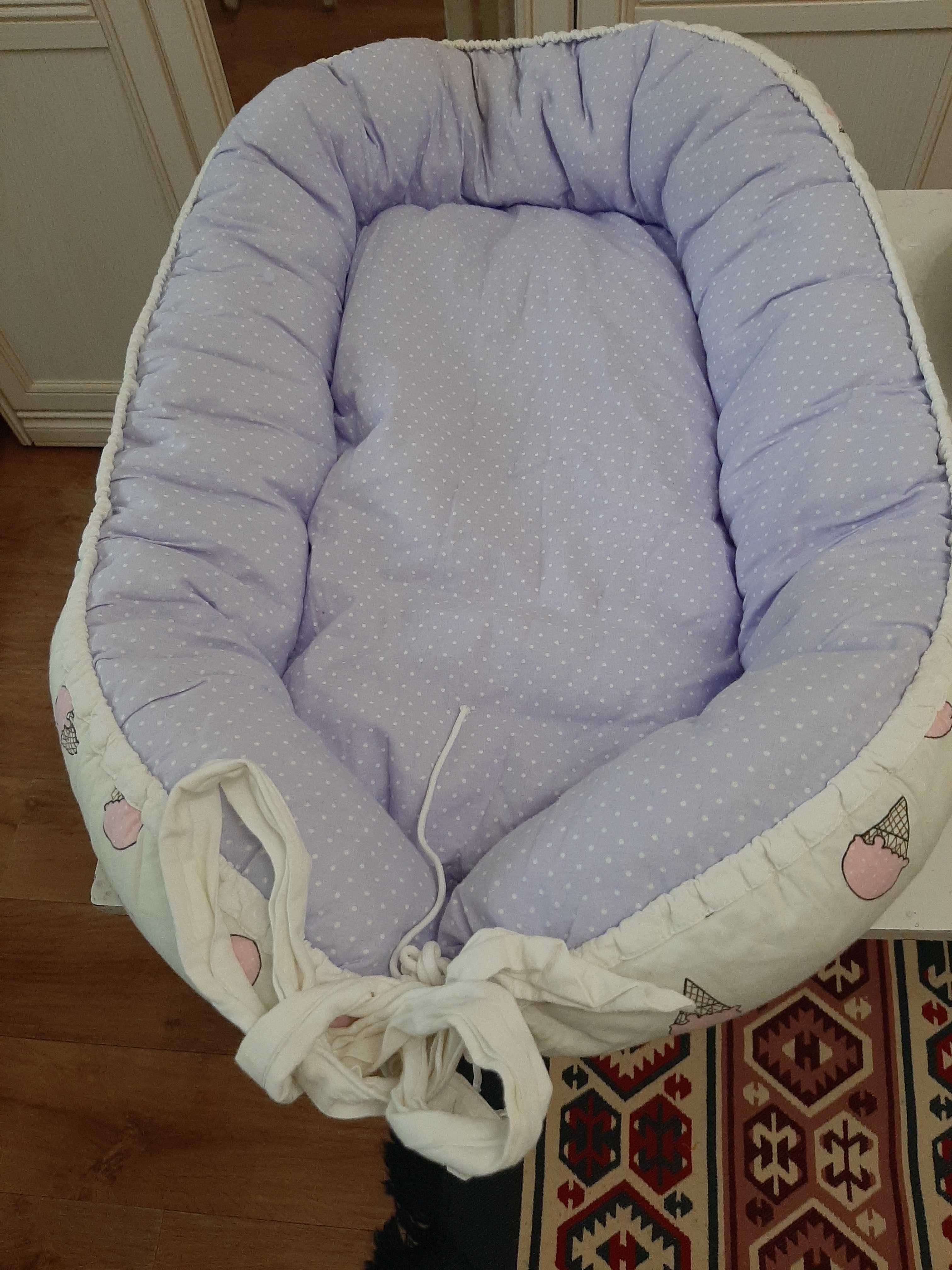 Кокон для новорожденного и подушка для кормления