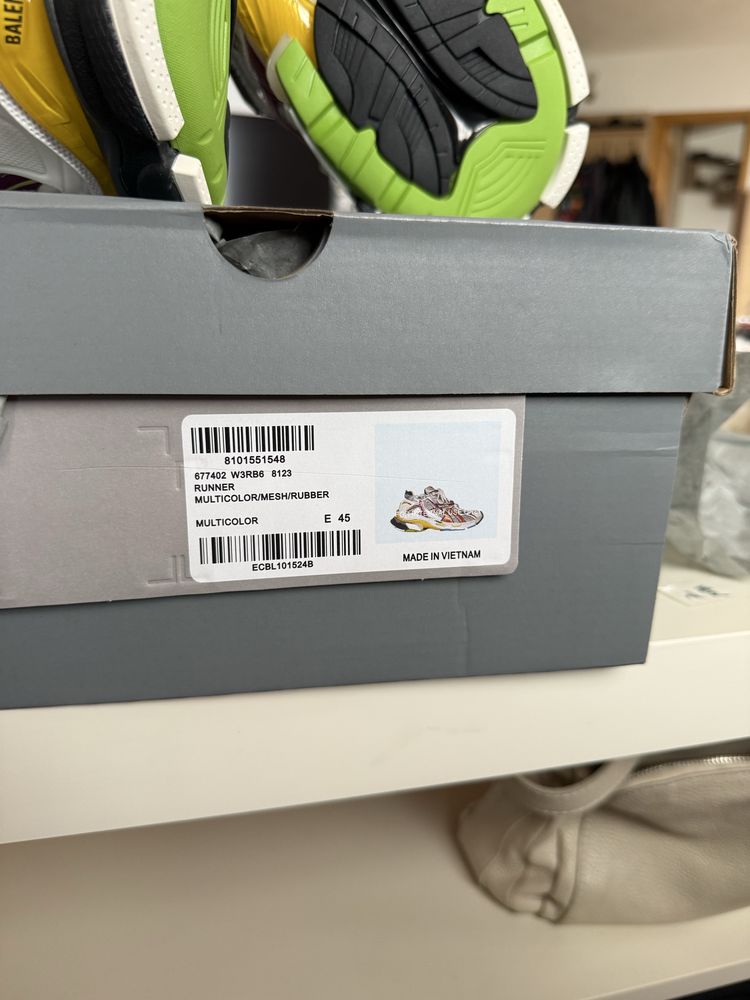 Pantofi Balenciaga Runner „Multicolor”