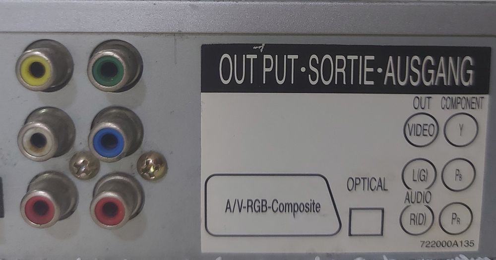 DVD Player Toshiba SD-140ESE