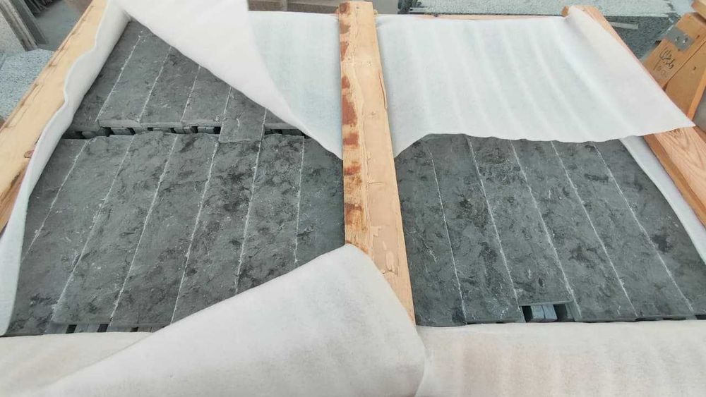 Мрамор Глиц Сив 2х60х30 и 2х10х30 -  49лв. м2 с ддс