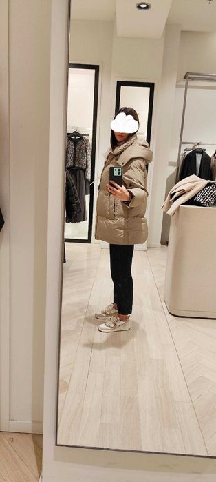 Непромокаемо пухено яке "Massimo Dutti" - НОВО !!