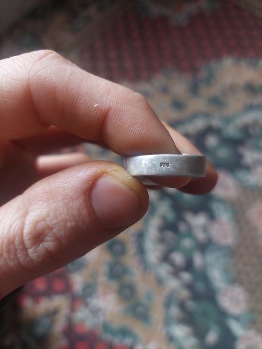 Kumush uzuk razmer 20 la