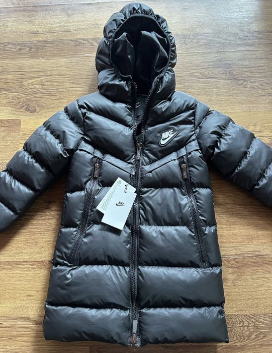 Детско зимно яке Nike с гумирано лого