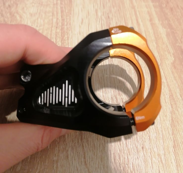 Pipa ghidon bicicleta Fann Equalizer 35 cu 35 mm(rise +10,-10)