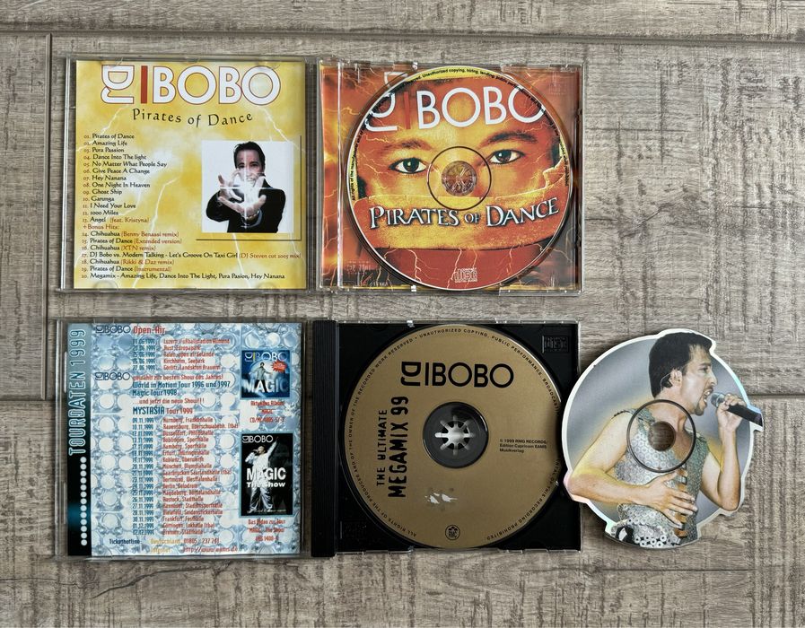 Lot 6 cd-uri Dj BOBO