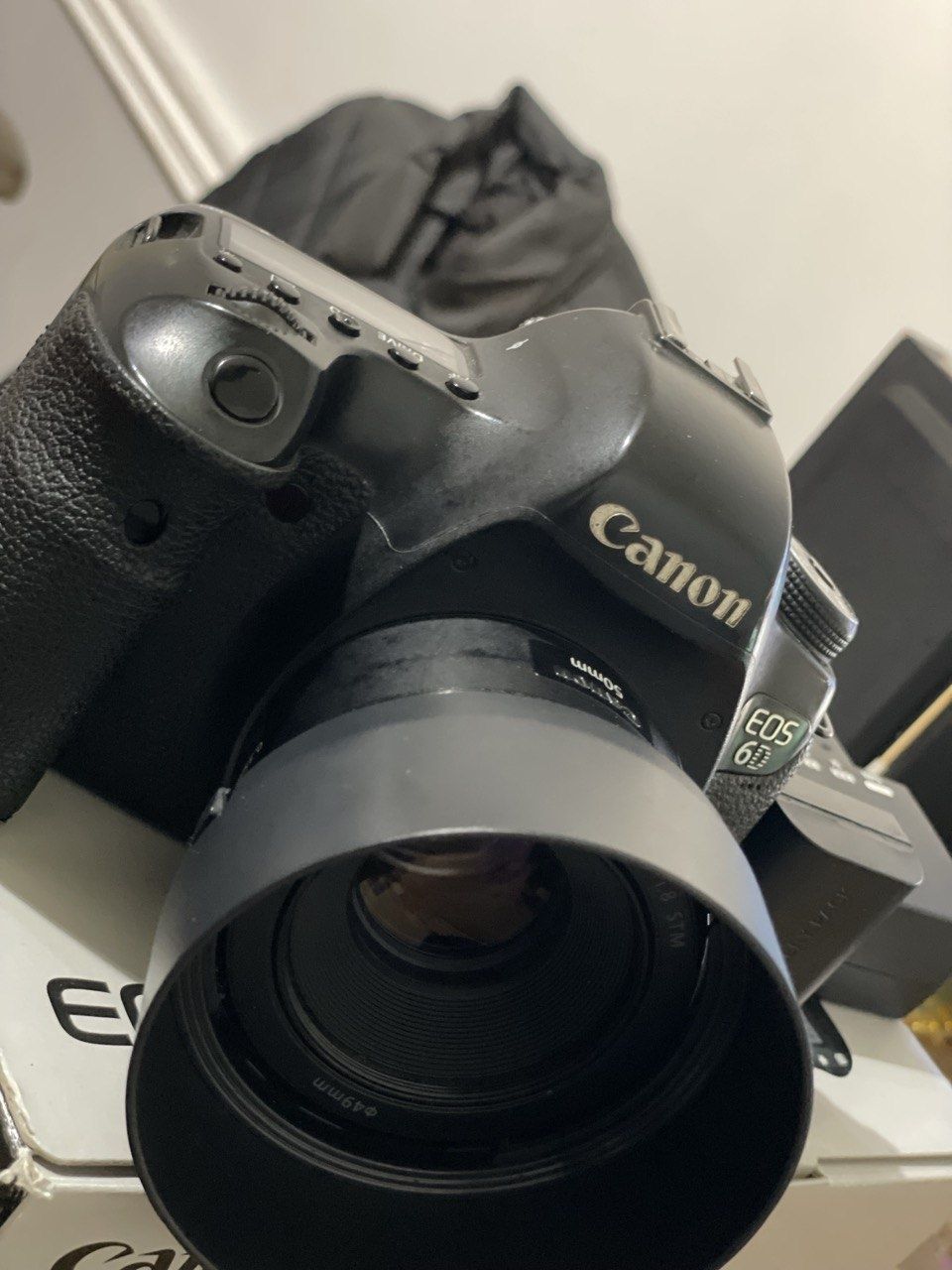 Canon 6D +50mm stm obektiv