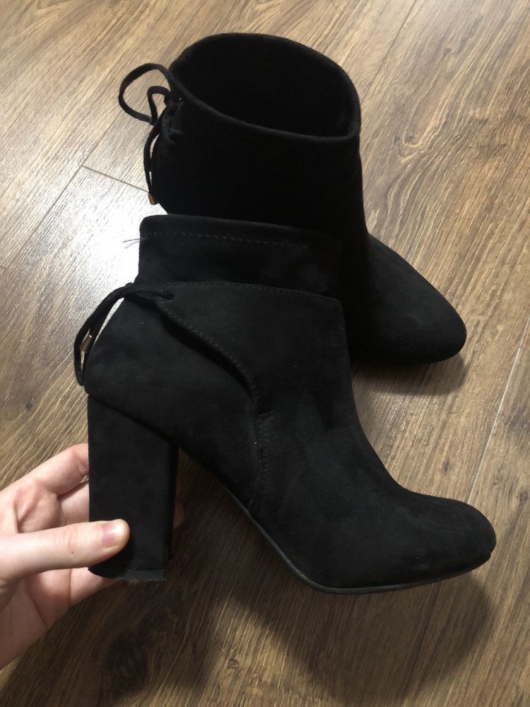 Botine femei negre