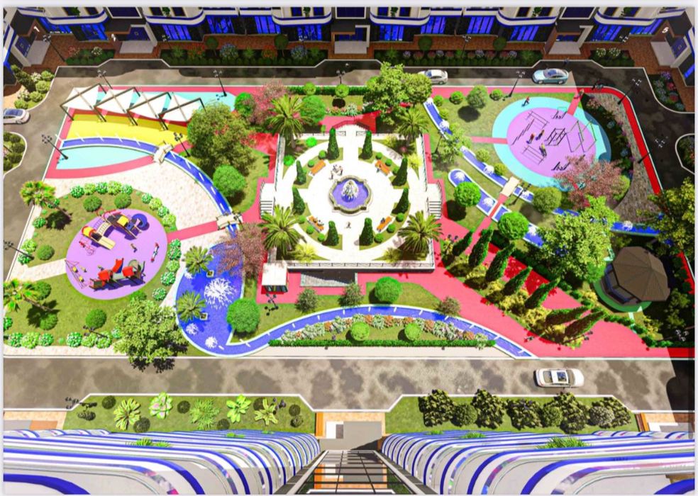 2 хонали квартира ЖК Vatan residence