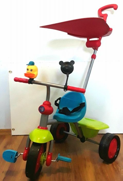 TRICICLETA PREMIUM pentru copii cu centură siguranta - NOUĂ