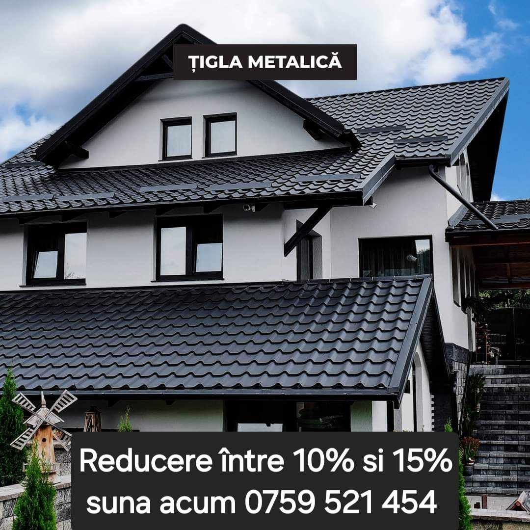 Reparații acoperișuri/Dulgheri Hidroizolații montaj Tablă