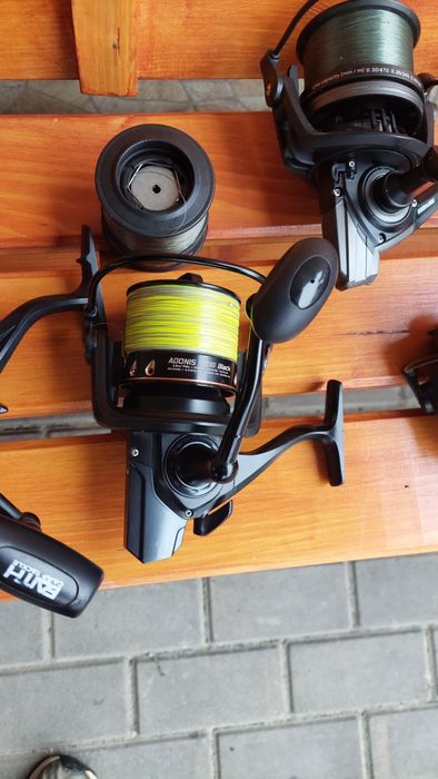Mulinete crap: shimano aerlex spod, adonis 5000, hakuyo, faith runner