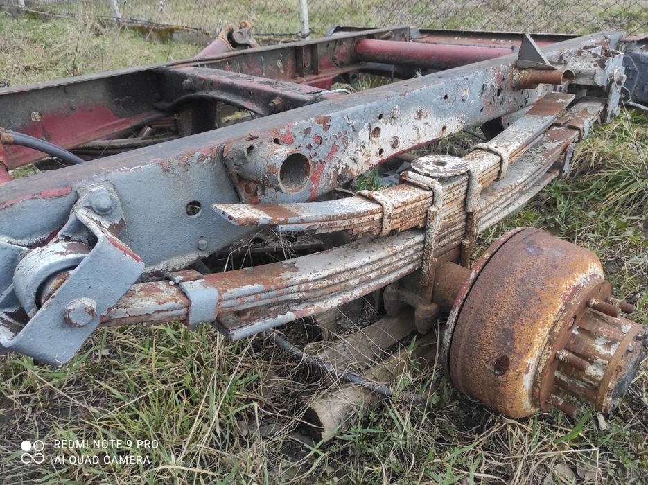 Punte spate Iveco daily 65 cu șasiu,cardan,injectoare,biele,arcuri,con