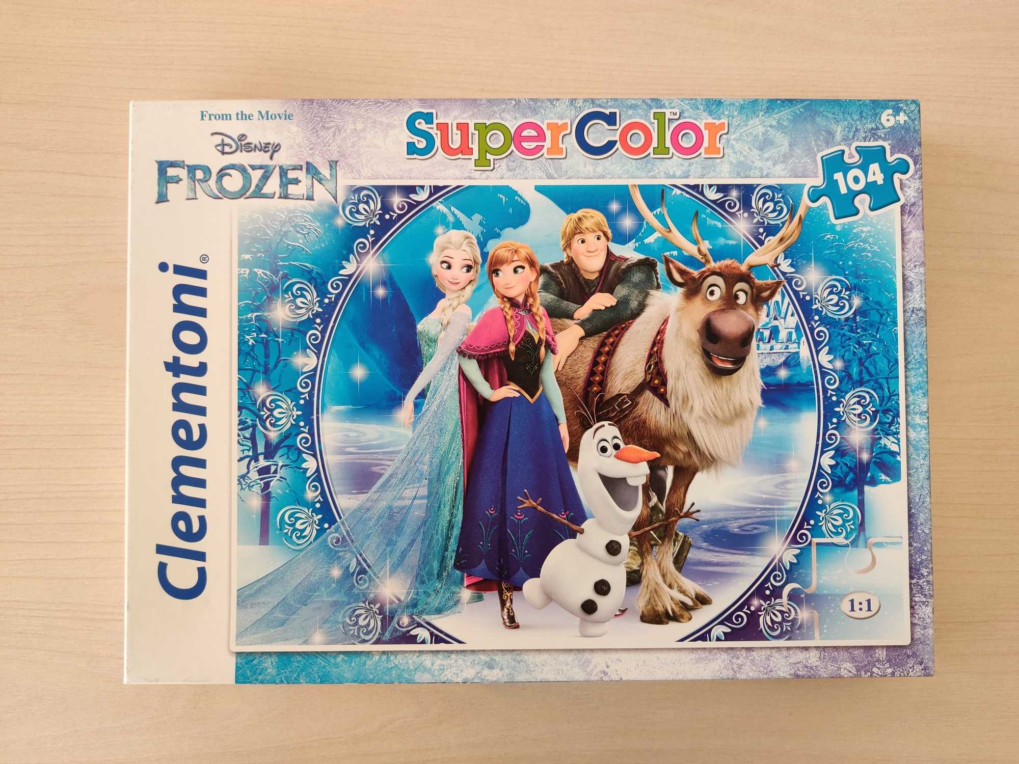 Детски пъзел Clementoni - Super Color - Frozen