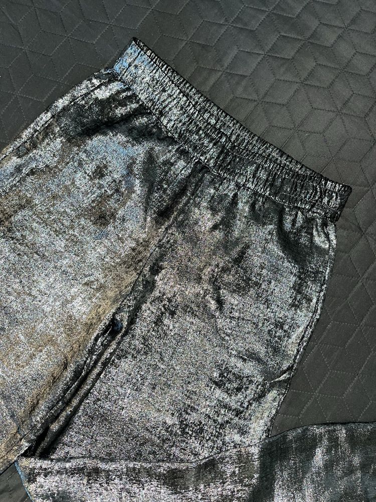 Сребрист панталон зара / zara